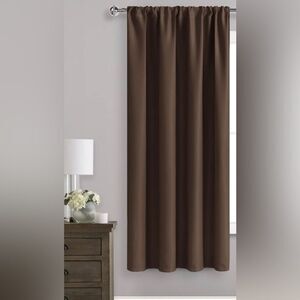 NEW Blackout Curtain 1 Panel Thermal Insulated Room Darkening Rod Pocket 42x 63”